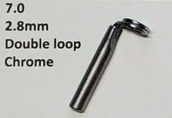 Size 7.0 Standard, Recoil Rod Tips for Building or Replacement of Ice Fishing or Fly Rods